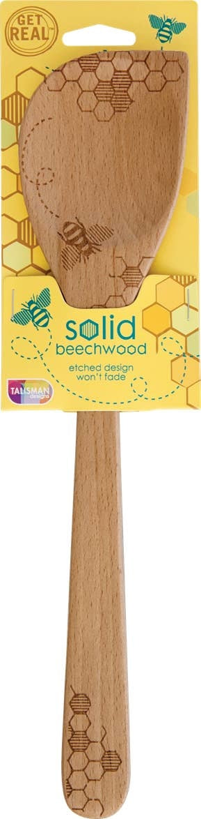 Beechwood Corner Spoon - Honey Bee