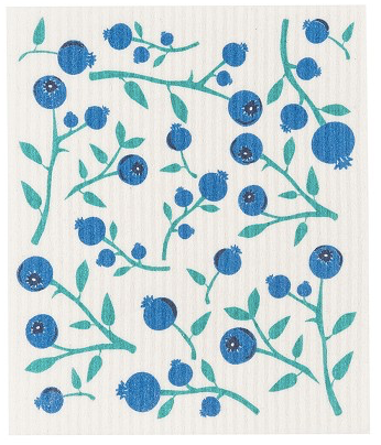 Swedish Dish  Cloth Blueberries