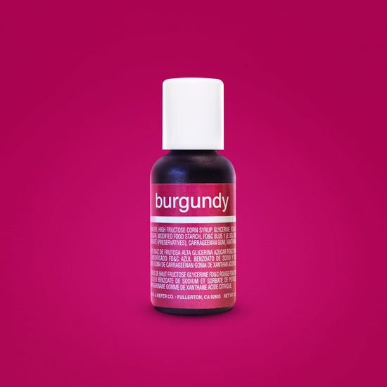 Liqua-Gel Food Colouring - 20ml - Burgundy
