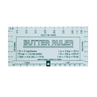 Butter Ruler – Maison Cookware + Bakeware