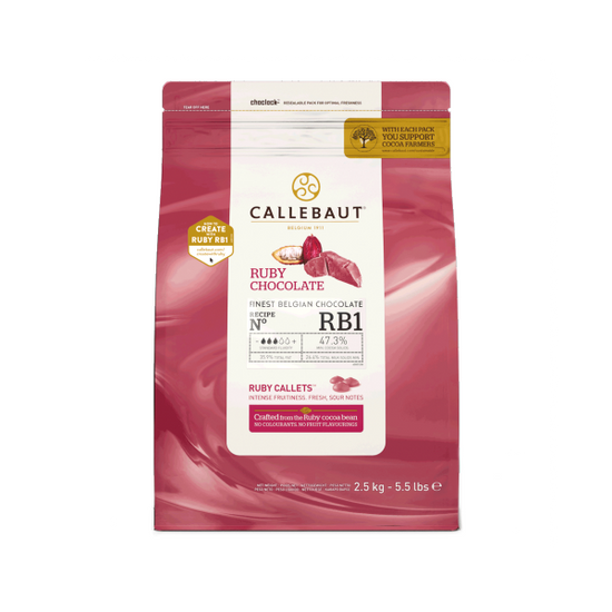 Callebaut Ruby Couveture 2.5kg