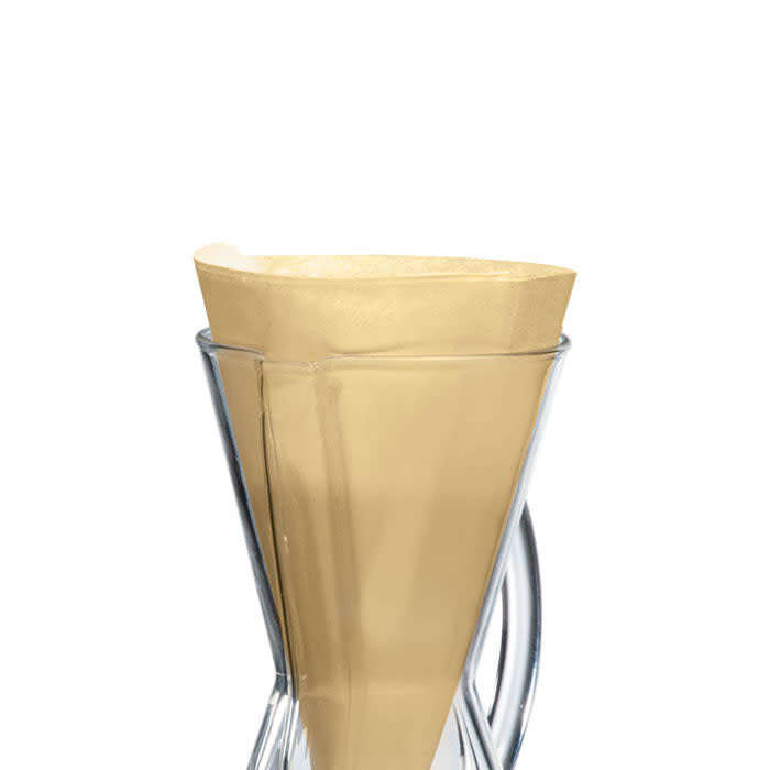Chemex Filter for 3 Cup - Unbleached - 100pk