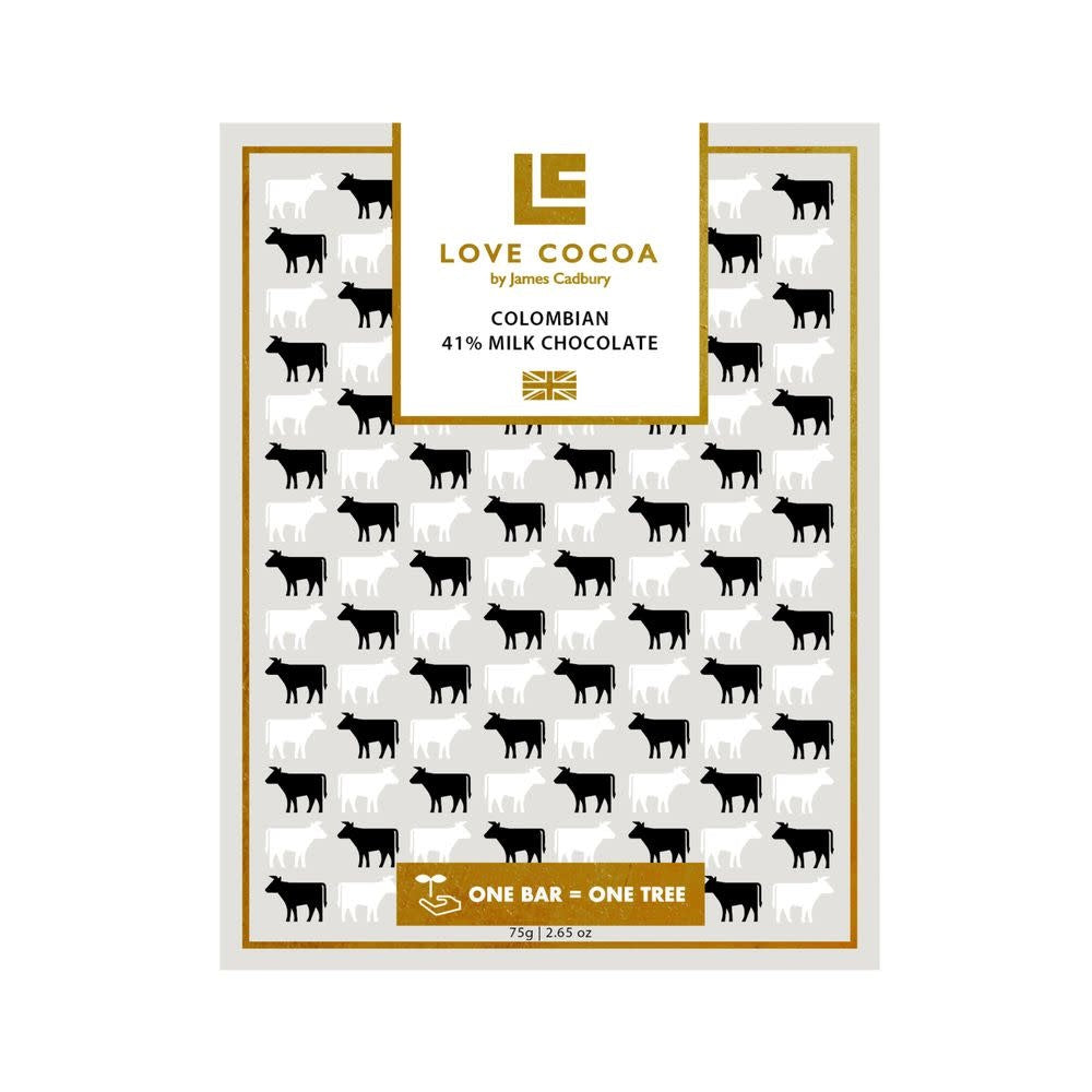 Love Cocoa - Colombian Single Origin Milk Chocolate Bar