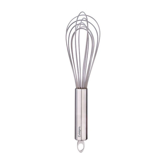 Balloon Whisk 12" SS Clear Silicone