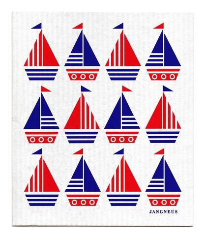 Swedish DC Boats - Red & Blue