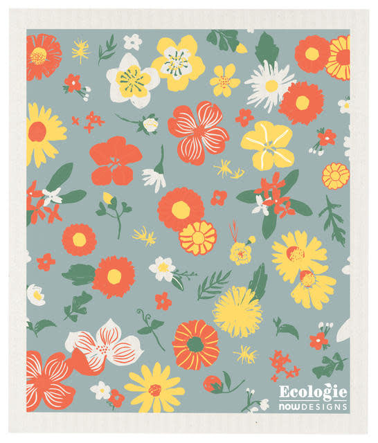 Dishcloth Swedish Flowers of the Month
