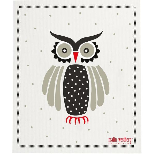 Swedish DC Owl - Grey/Black/Red