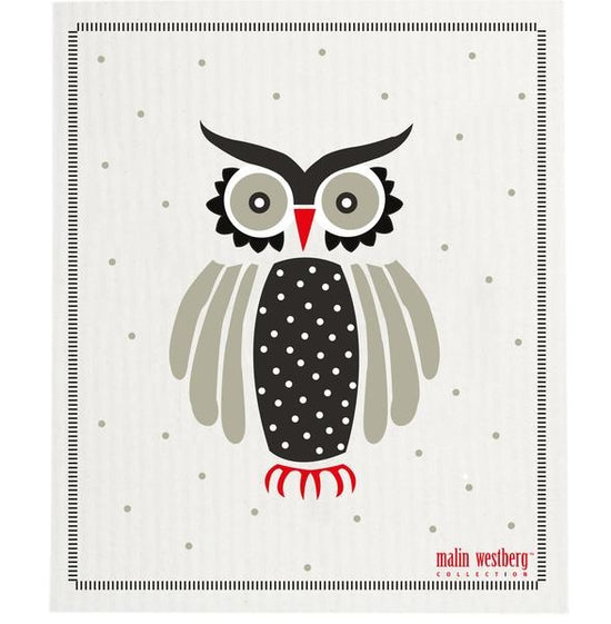 Swedish DC Owl - Grey/Black/Red