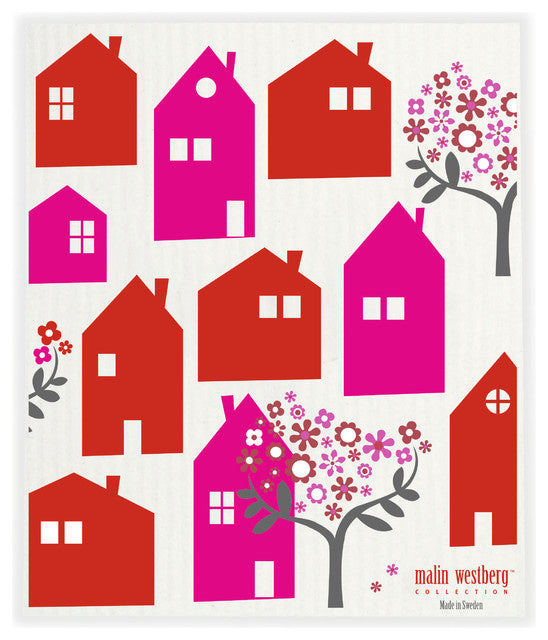 Swedish DC Cottage - Pink & Red