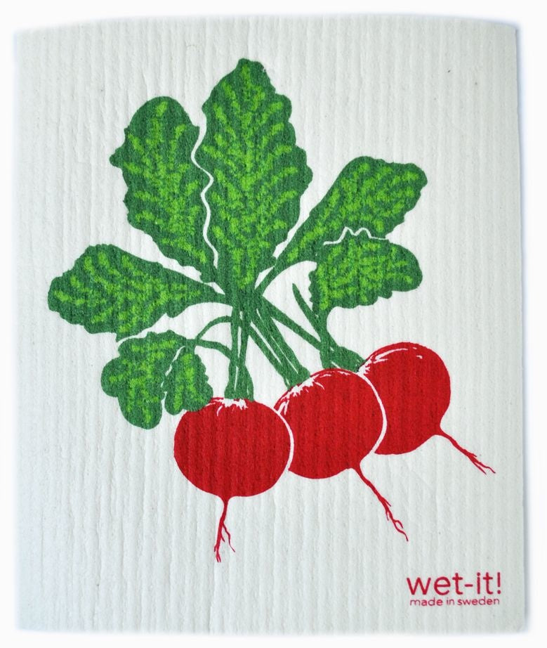 Swedish Wet Cloth  Radish Cluster