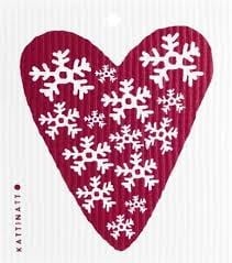 Swedish DC Red Heart Snowflake