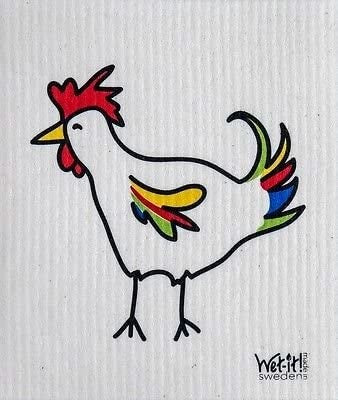 Swedish Wet Cloth Rooster