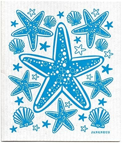 Load image into Gallery viewer, Swedish DC Turquoise Starfish
