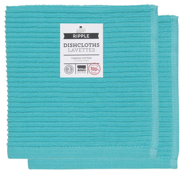 Dishcloth Ripple - Bali Blue