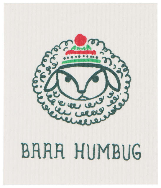 Baaa Humbug - Swedish Dishcloth