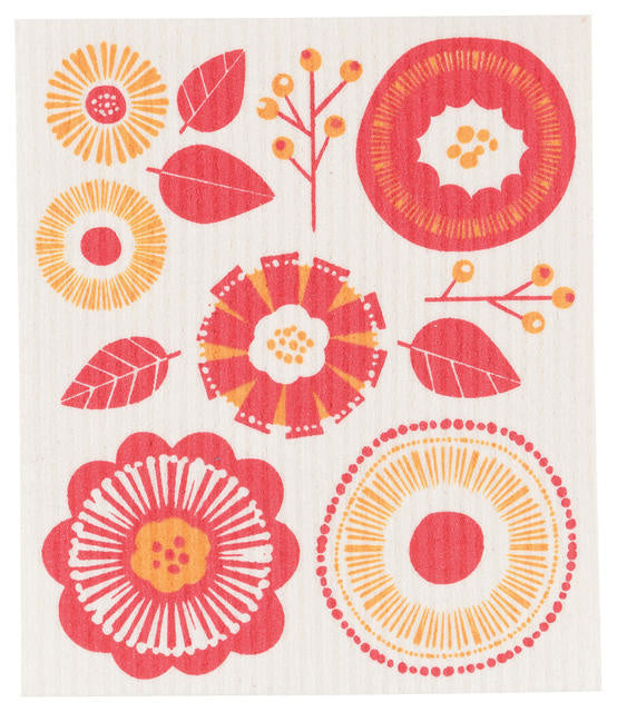Dishcloth Swedish Blomma