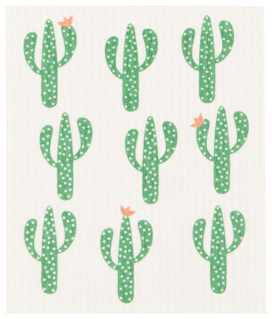 Dishcloth Swedish Cacti
