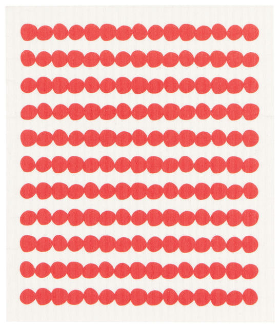 Dishcloth Swedish Red