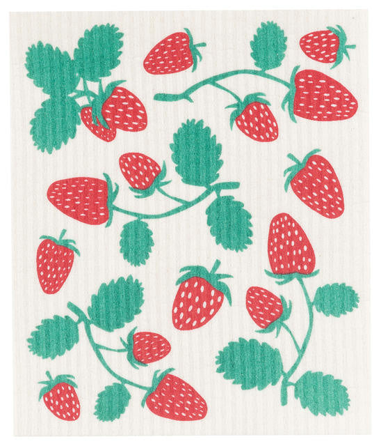 Dishcloth Swedish Strawberries