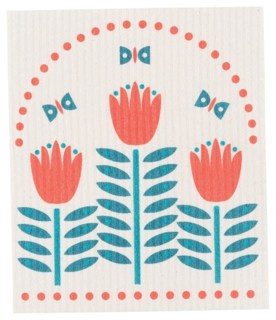 Dishcloth Swedish Tulipa