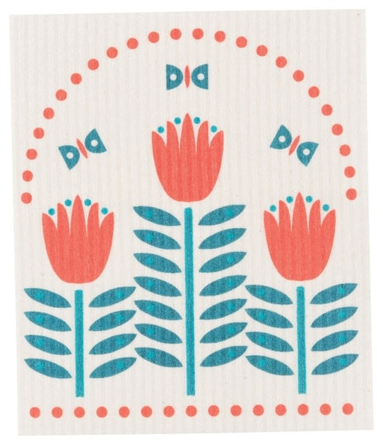 Dishcloth Swedish Tulipa
