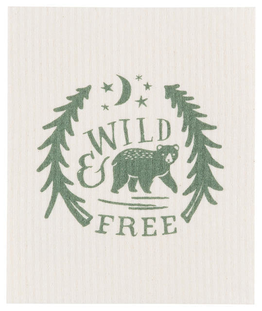 Dishcloth Swedish Wild & Free
