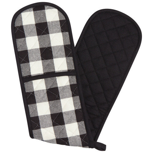 Double Chef Mitt - Black