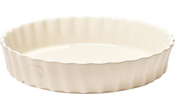 Emile Henry Argile Deep Flan 30cm 11.8" 2.5qt