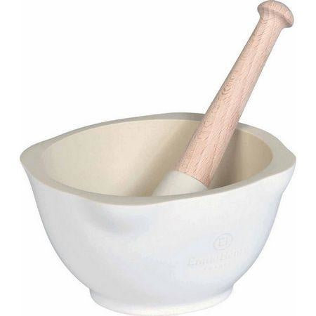 Emile Henry Farine Mortar & Pestle