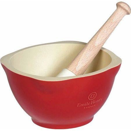 Emile Henry Grand Cru Mortar & Pestle