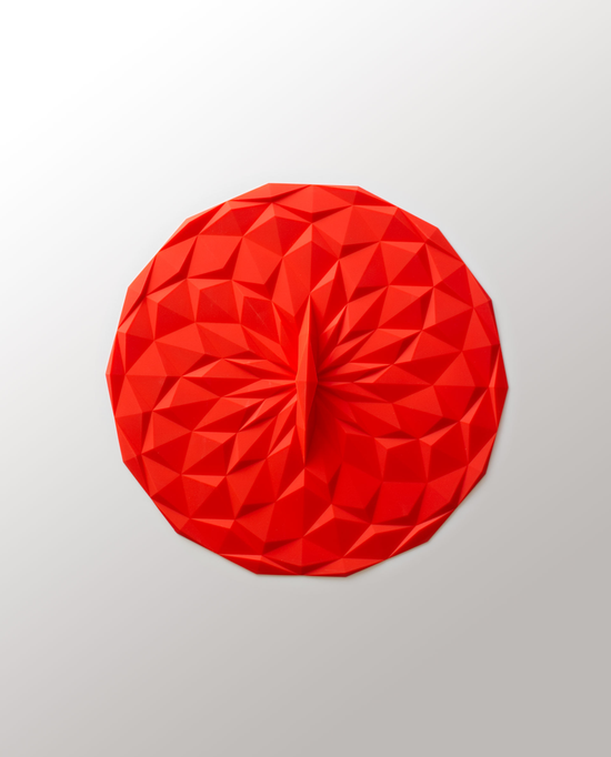 GIR Silicone Round Lid 10" 254mm Red