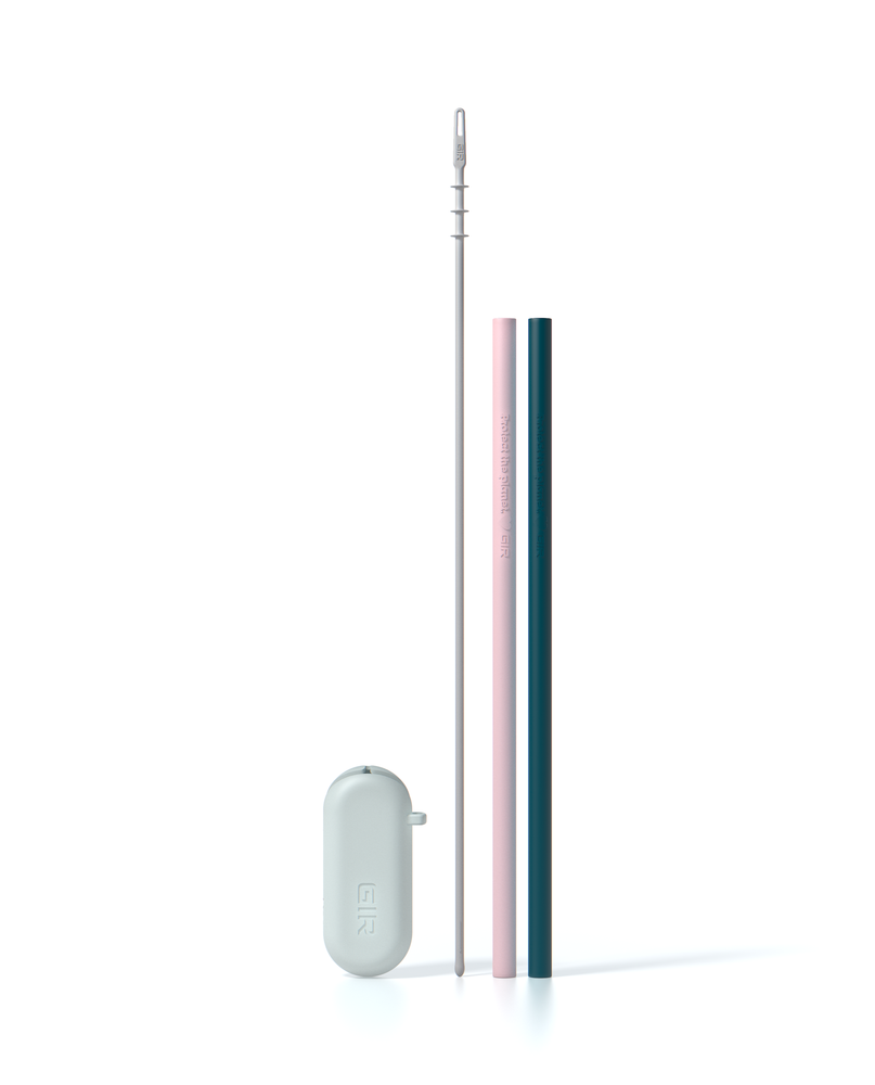 GIR Silicone Straw 2-pack Brooklyn