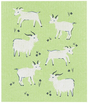Swedish Dish Cloth Goats