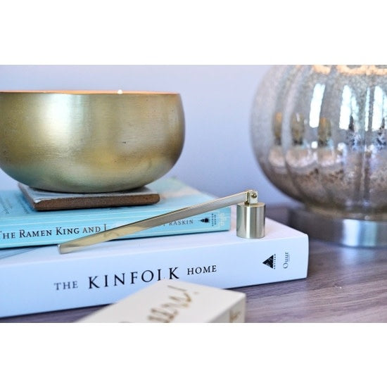 ReWined - Candle Snuffer - Brushed Gold