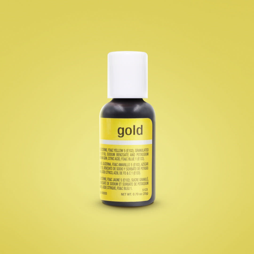 Liqua-Gel Food Colouring - 20ml - Gold