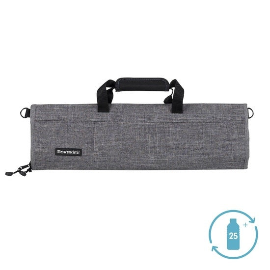Load image into Gallery viewer, Padded Knife Roll - 8 Pocket - Heather Grey
