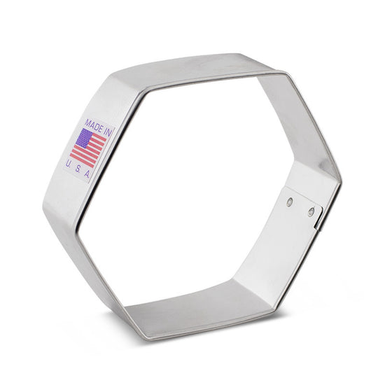 Cookie Cutter - Hexagon 3"