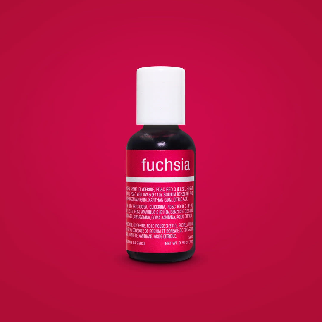 Liqua-Gel Food Colouring - 20ml - Fuchsia