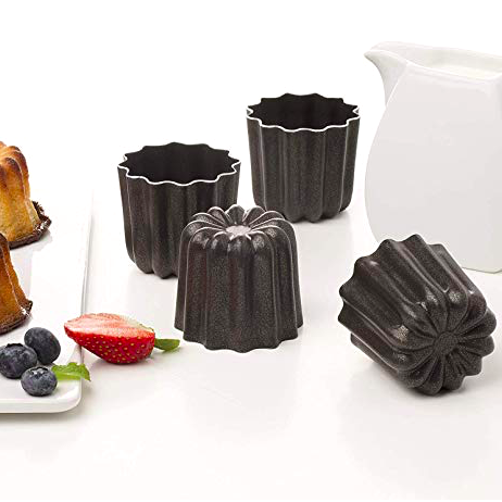 Aluminum Non-Stick Cannele Mold 55mm each
