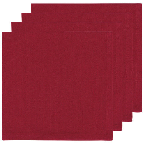 Napkin Set/4 - Spectrum - Carmine
