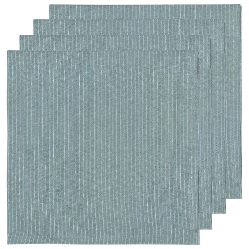 Linen Napkin S/4 - Heirloom Lagoon