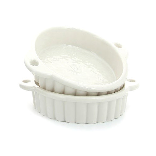 Revol Tartlet Pan Creme set of 2