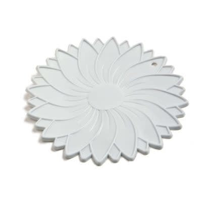 Jar Opener - Non-Slip Rubber - White