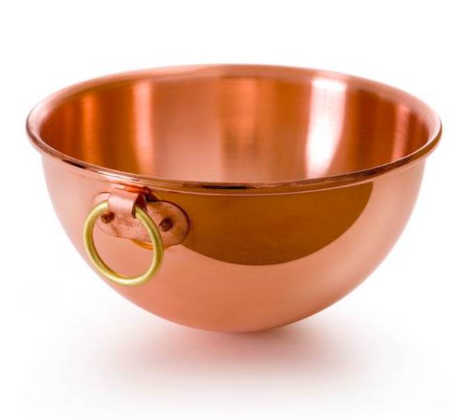 Copper bowl 4.9qt 26cm