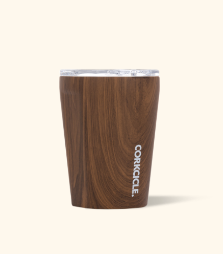 Corkcicle Tumbler 12oz Walnut