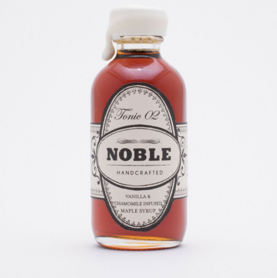 Noble Tonic 2 (Tahitian Vanilla Egyptian Chamomile) Maple Syrup Single Serve 2oz