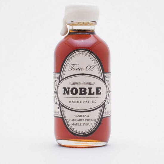 Noble Tonic 2 (Tahitian Vanilla Egyptian Chamomile) Maple Syrup Single Serve 2oz