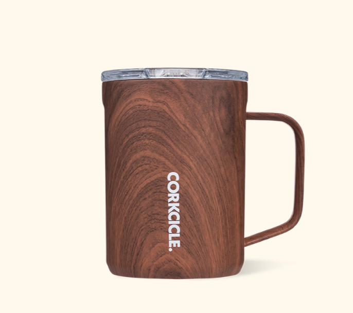 Corkcicle Mug - 16oz Walnut 475ml