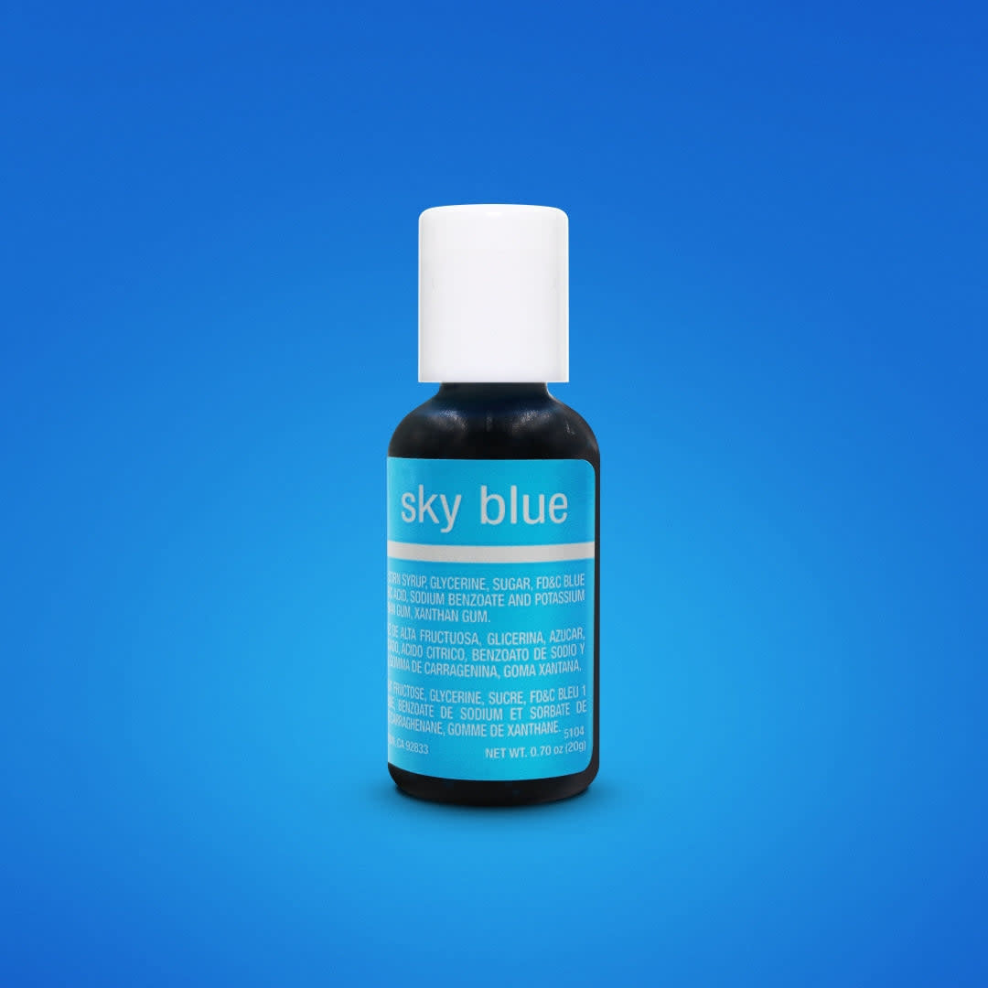 Liqua-Gel Food Colouring - 20ml - Sky Blue
