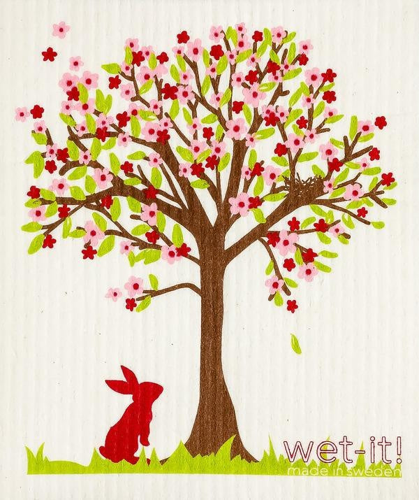 Swedish Wet Cloth Spring Tree